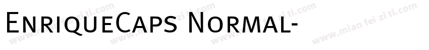 EnriqueCaps Normal字体转换